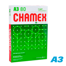 Papel Bond A3 80 gr Paquete de 500 hojas Chamex