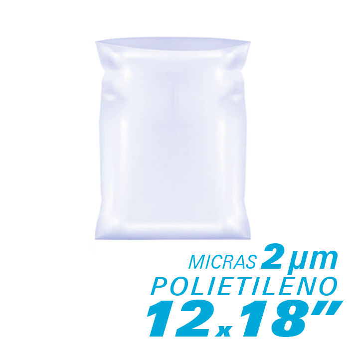 Bolsa de Polietileno 12x18" Paquete x100