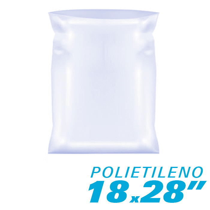 Bolsa de Polietileno 18x28" Paquete x100