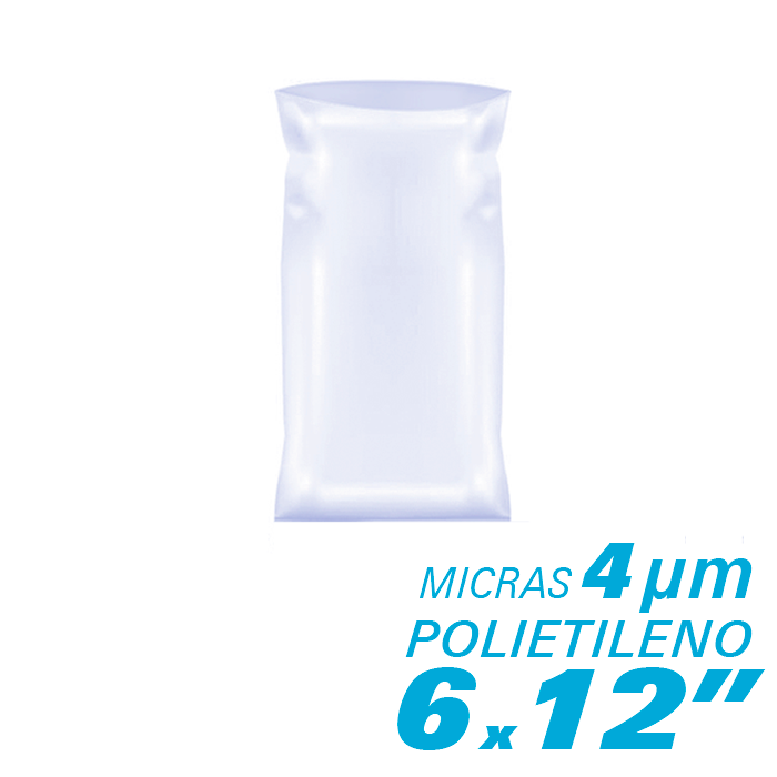 Bolsa de Polietileno 6x12" x100