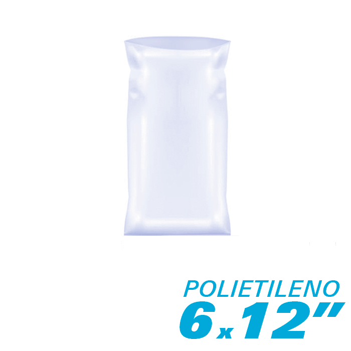 Bolsa de Polietileno 6x12" x100