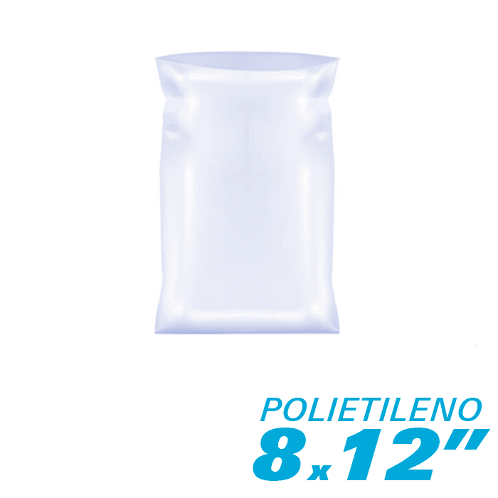 Bolsa de Polietileno 8x12" x100