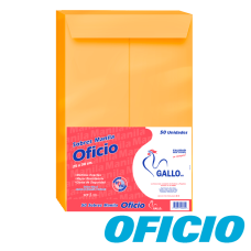 Sobre Manila Oficio paquete por 50 unidades Gallo