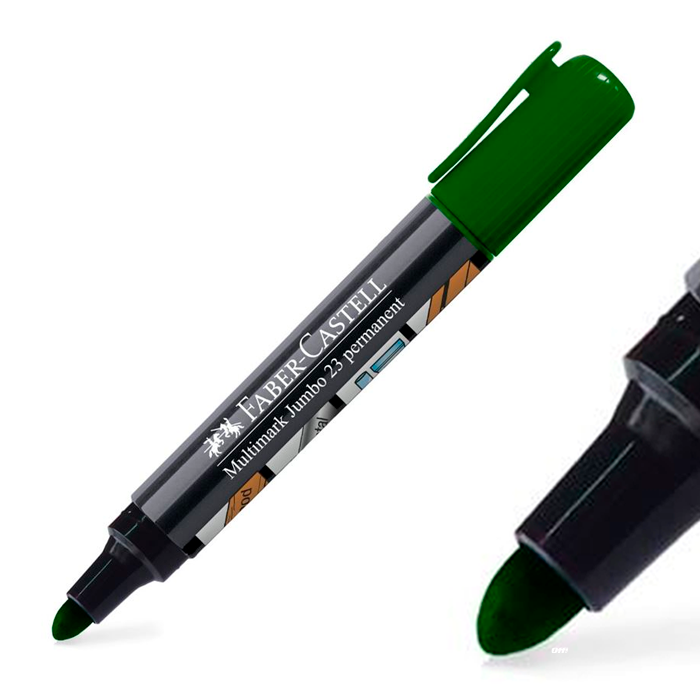 Marcador permanente Verde Multimark Jumbo 23