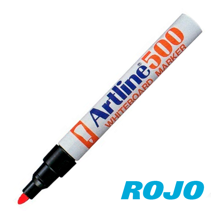 Marcador para Pizarra Acrilica Rojo Artline 500