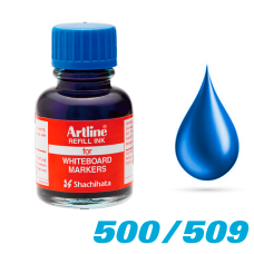 Tinta Artline Azul para plumón de pizarra acrílica