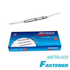 Fastener de Metal E10 por 50 Unidades Artesco