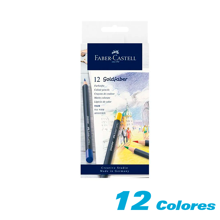 Colores Goldfaber con 12 unidades Faber Castell