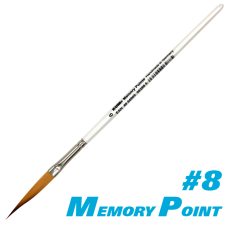 Pincel Espada plano número 8 Memory Point KUM