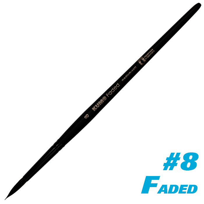 Pincel Redondo número 8 Faded KUM