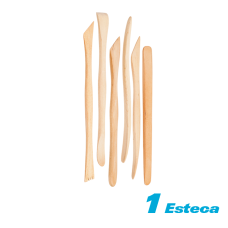 Esteca de Madera 1 Unidad