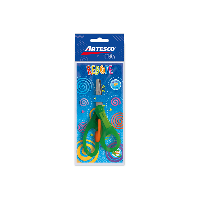 Tijera escolar con rebote 5"  Artesco